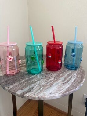 Viral Tik tok Dollar tree 16 oz glass tumblers